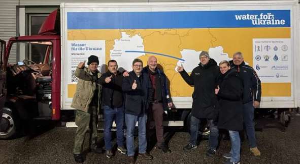 До Львова приїде 6-ий гуманітарний конвой ініціативи «Water For Ukraine»