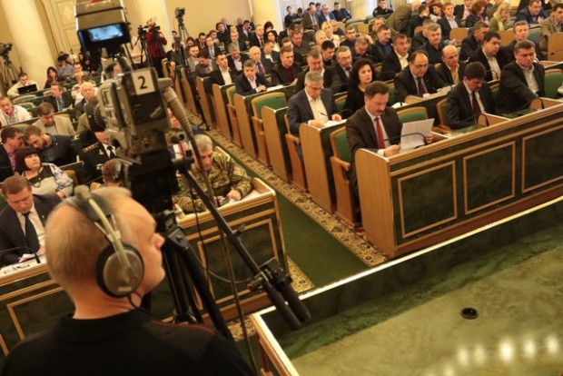 Депутаты Львовского облсовета собрались на сессию