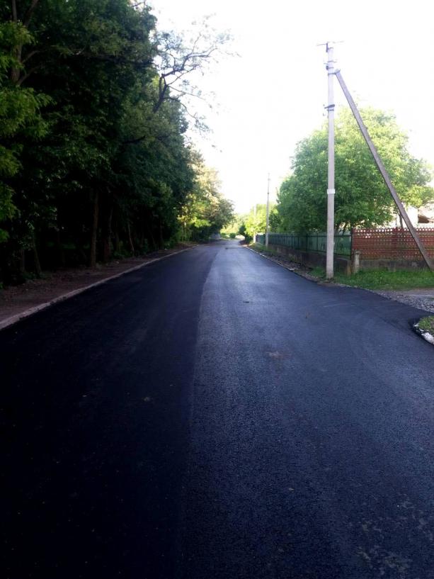 Як відремонтували дорогу Висоцьке – Гаї (фото)