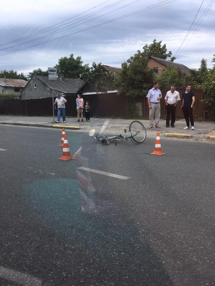 У Львові збили велосипедиста
