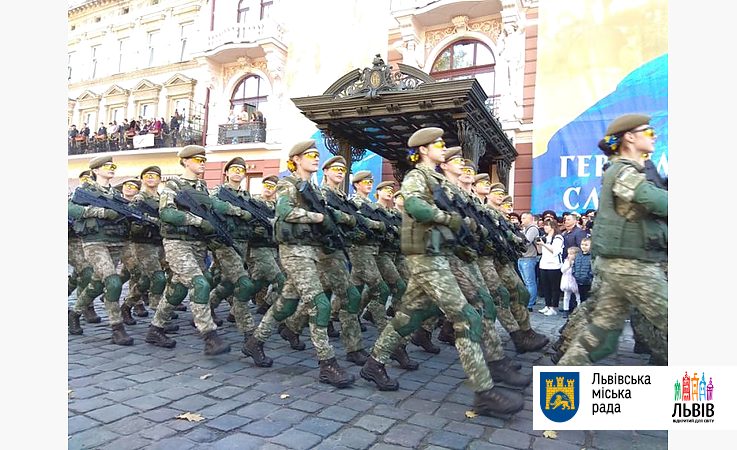 У Львові пройшов Марш захисників України