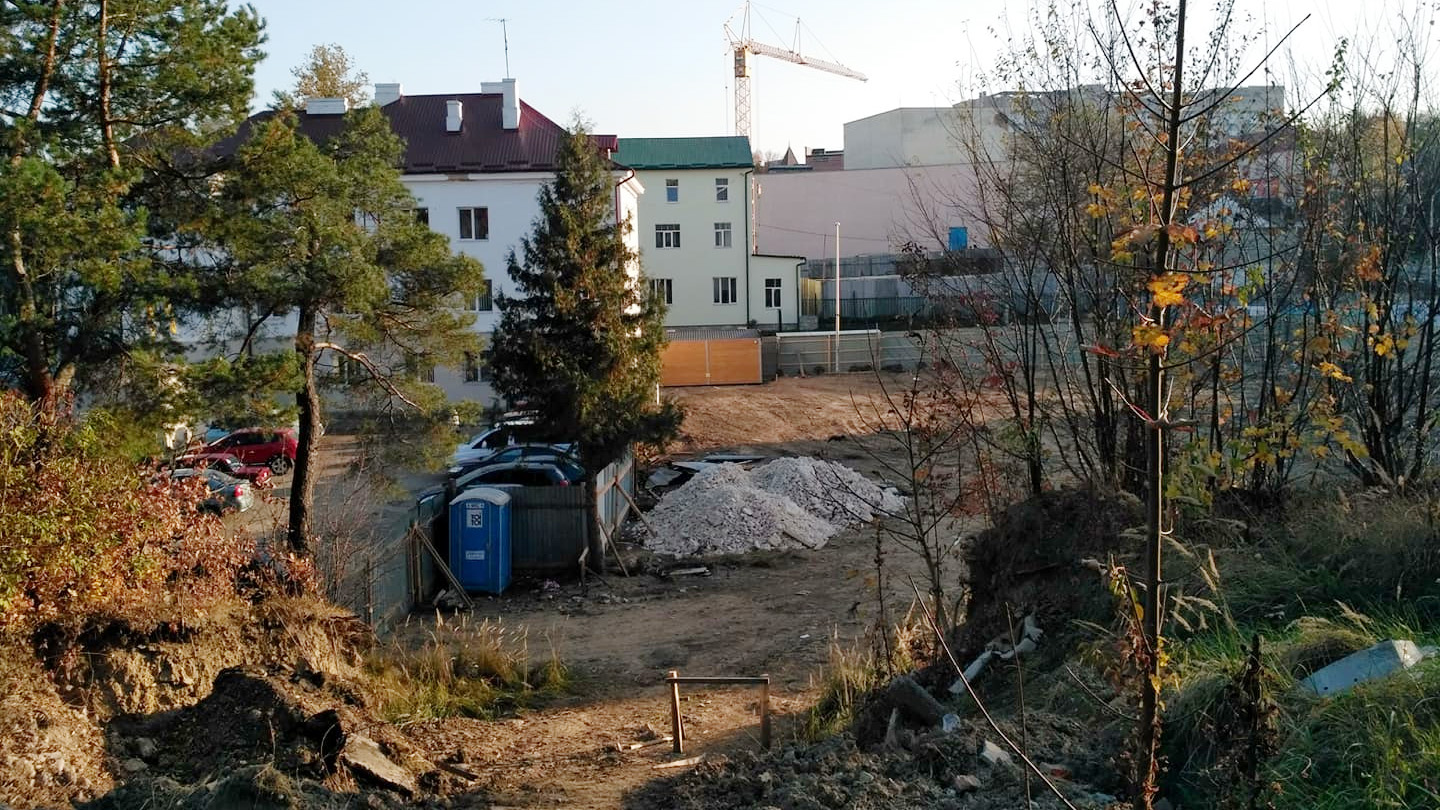 В Трускавце в центре города построят жилую высотку