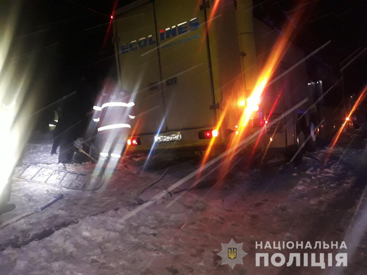 На Львовщине задержан водитель автобуса, из-за которого погибли люди