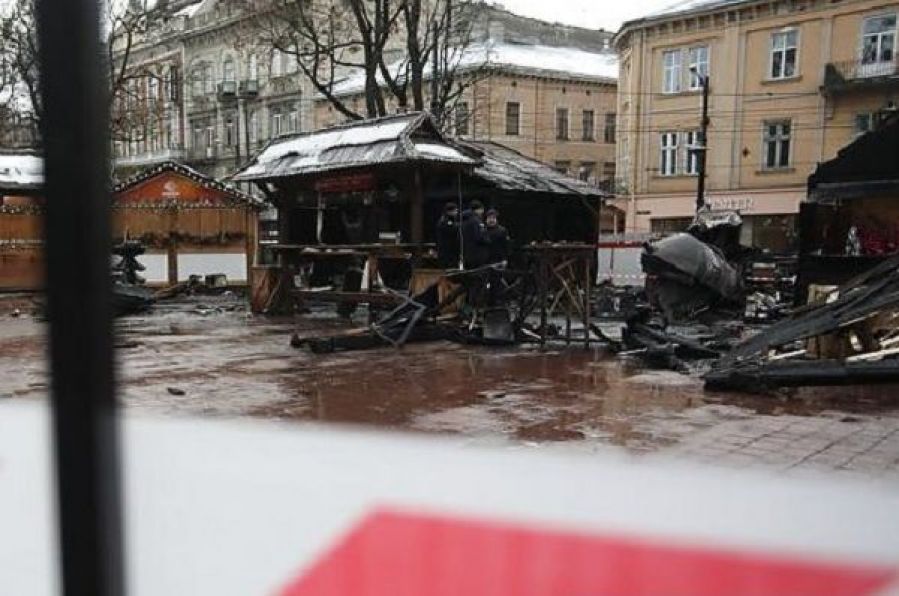 Иностранец умер от ожогов после взрыва в центре Львова