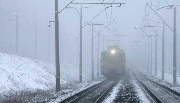 Львовская железная дорога: где больше всего снега