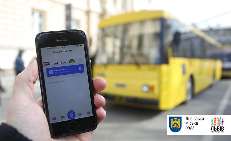 В електротранспорті Львова замість квитків введуть Bluetooth-систему оплати