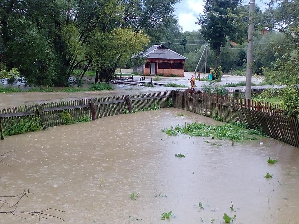 В Львовской области подтопило дома