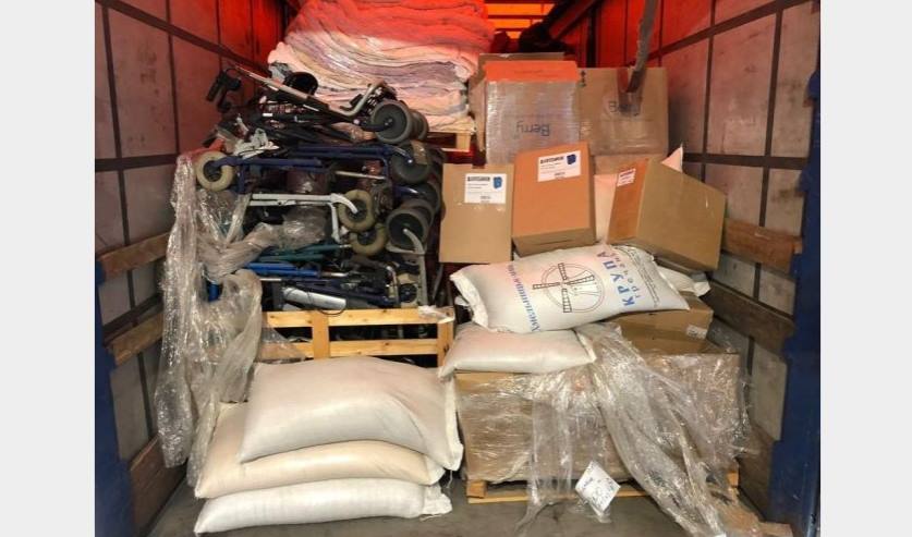 Зі Львова до Херсона відправили 20 тонн гуманітарної допомоги