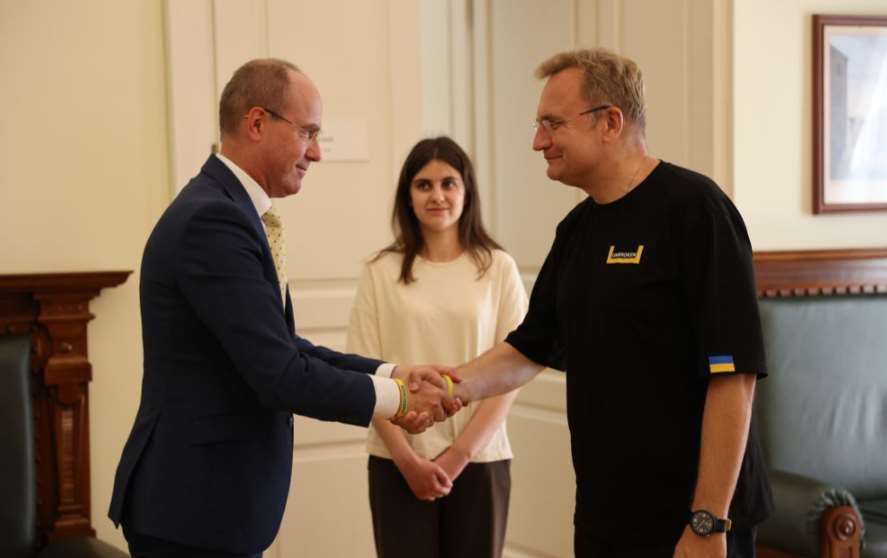 Міський голова Андрій Садовий зустрівся з Почесним консулом України у Королівстві Нідерланди
