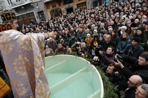 На площади Рынок пройдет общегородское освящение воды