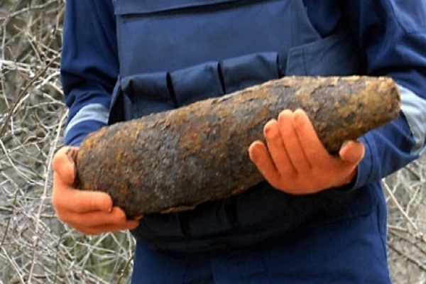 У Брюховичах знайшли снаряд часів Другої світової війни