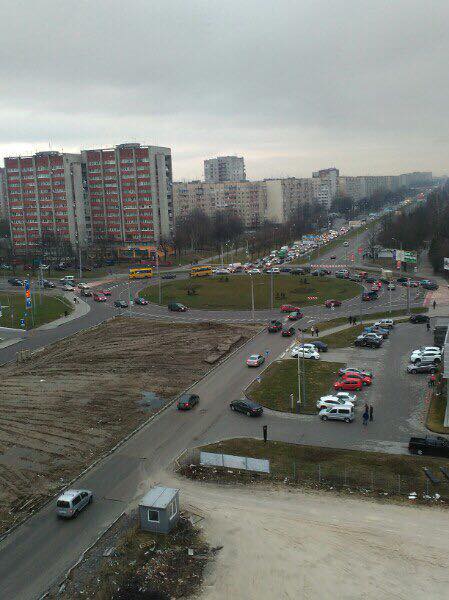 У Львові маршрутка зіткнулась із автівкою (фото)