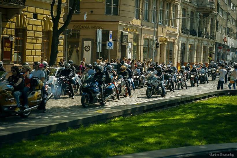 Львівські байкери проїдуть колоною по місту (маршрут)