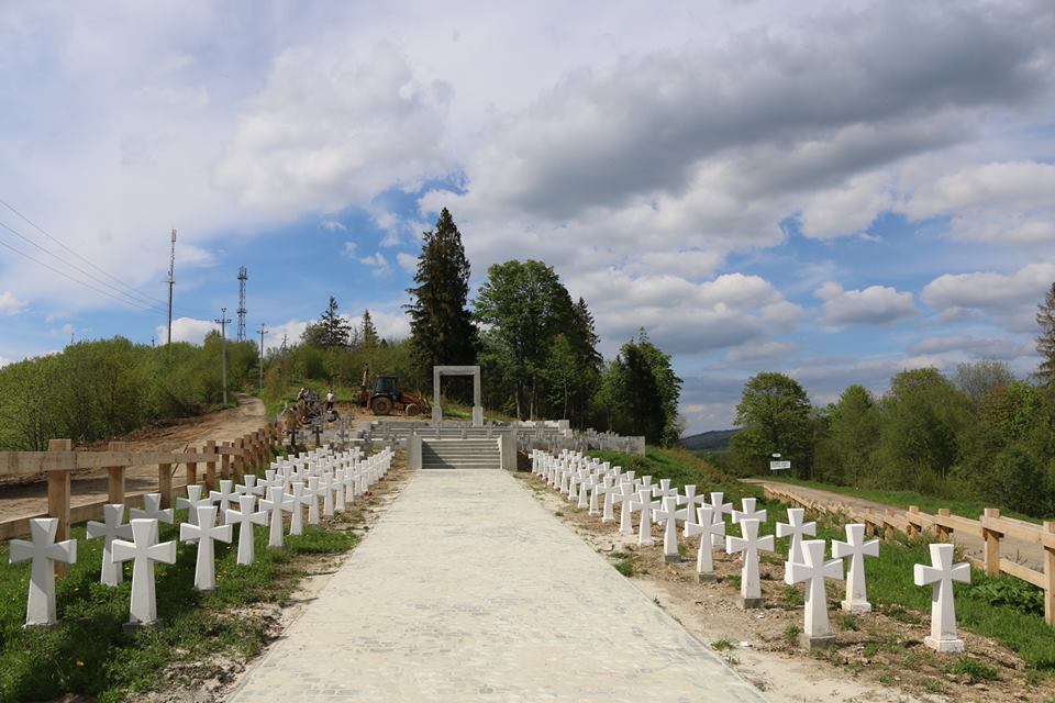 Мемориал сечевиков на Верецком перевале откроют на следующей неделе
