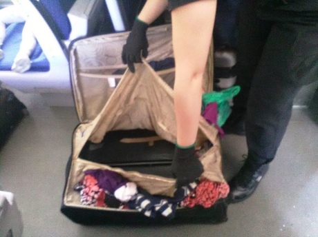 Українка намагалася вивезти у Польщу 8-річного сина в валізі