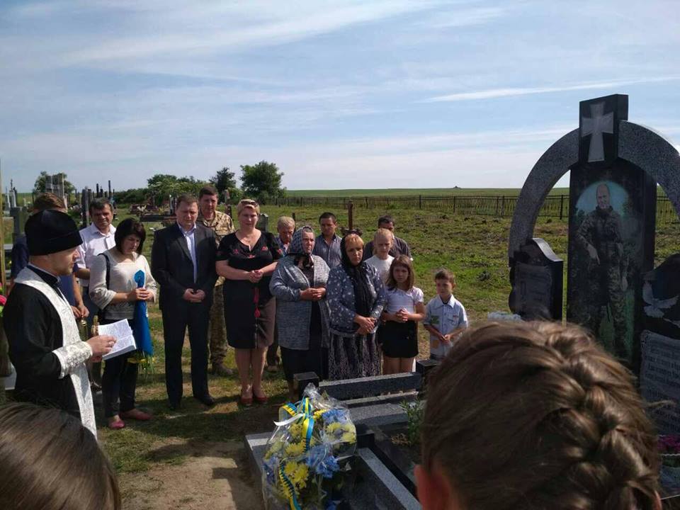 На Сокальщині освятили пам’ятник загиблому Героєві