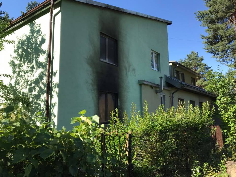 В Брюховичах горел женский монастырь (обновлено, фото)