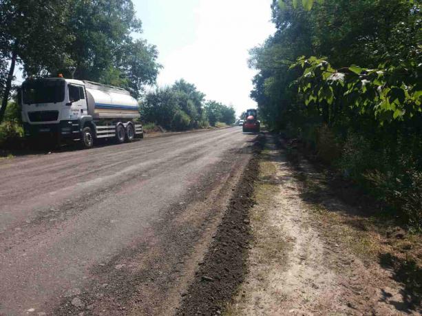 Дорожники взялися за трасу Нижанковичі – Самбір – Дрогобич – Стрий