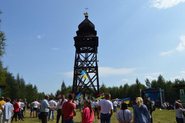 Под Львовом открыли уникальную башню