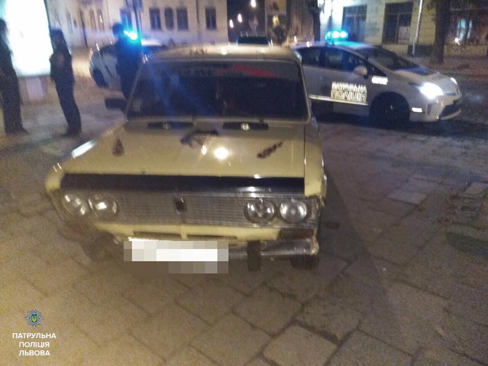 У Львові водія у восьмий раз зловили на п'яній їзді
