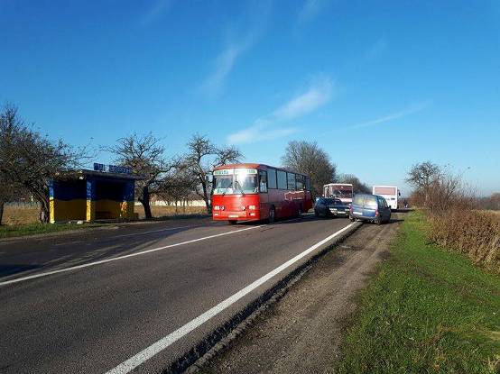 На Львівщині зіткнулися два автобуси (фото)