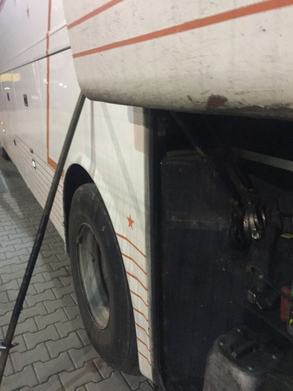 Львівські прикордонники конфіскували польський рейсовий автобус