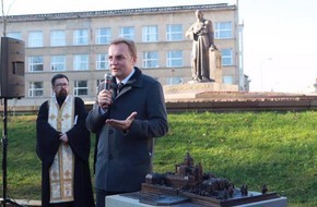 Во Львове установят бронзовый макет памятника Шевченко