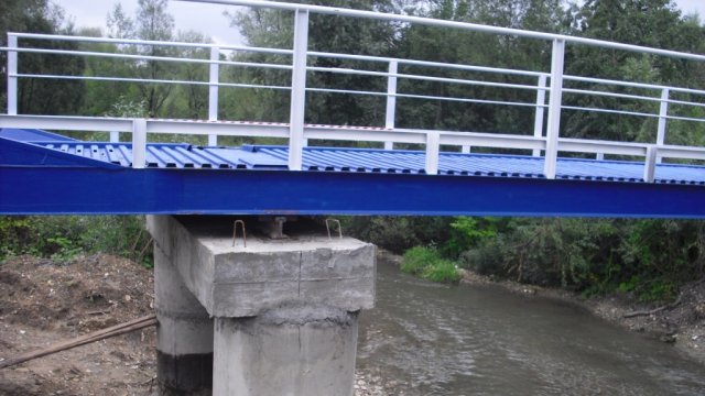 В Бориславе отремонтируют мост, разрушенный паводками