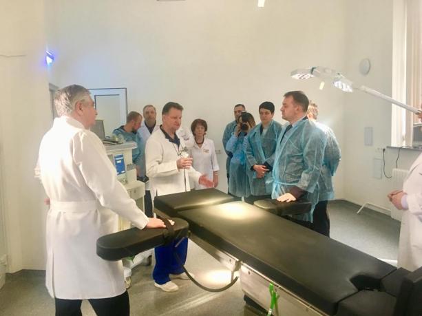 У Львівській обласній клінічній лікарні модернізували операційний блок