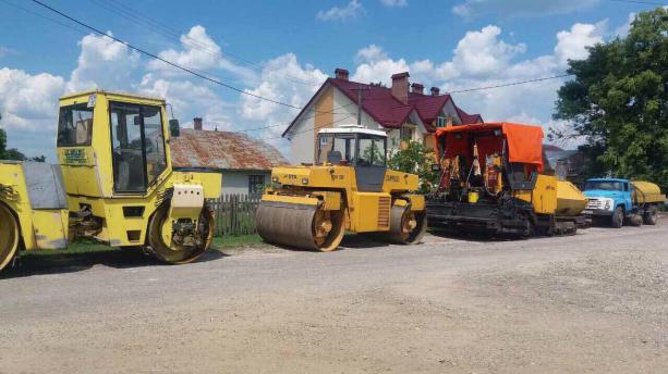 На Львівщині ремонтують дорогу Стриганка – Старий Добротвір