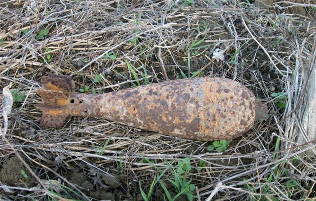 В Жолковском районе обнаружили минометную мину