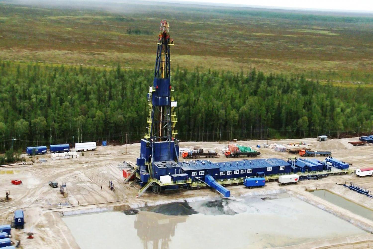 Британская нефтегазовая компания начала бурение скважины на Львовщине
