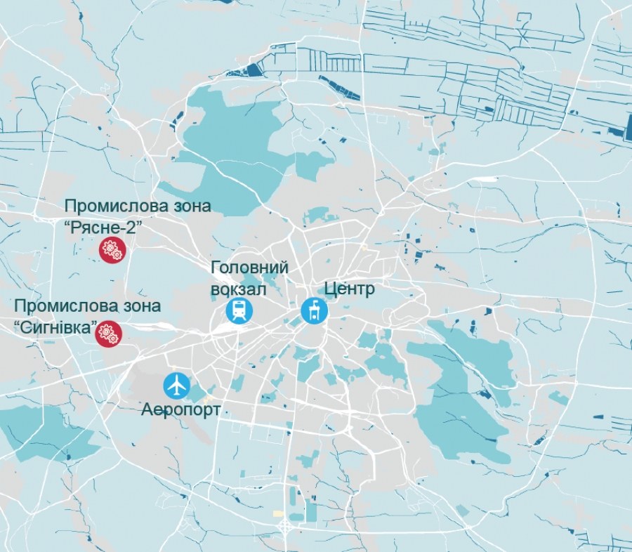 У Львові створять дві промислові зони