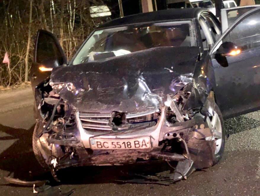 На Львівщині в ДТП постраждало п'ятеро людей