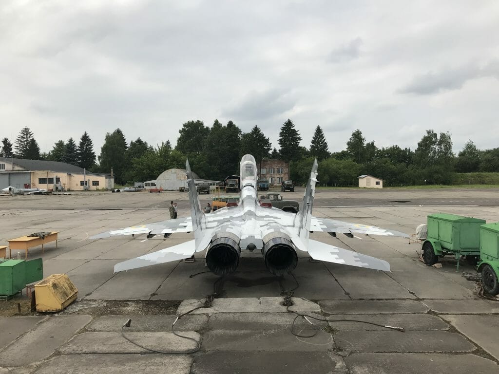 У Львові відремонтовано МиГ-29 (фото)