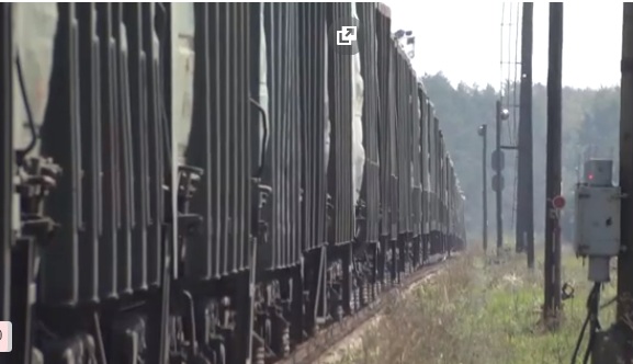 На Львівщині активісти блокують російські вагони із вугіллям