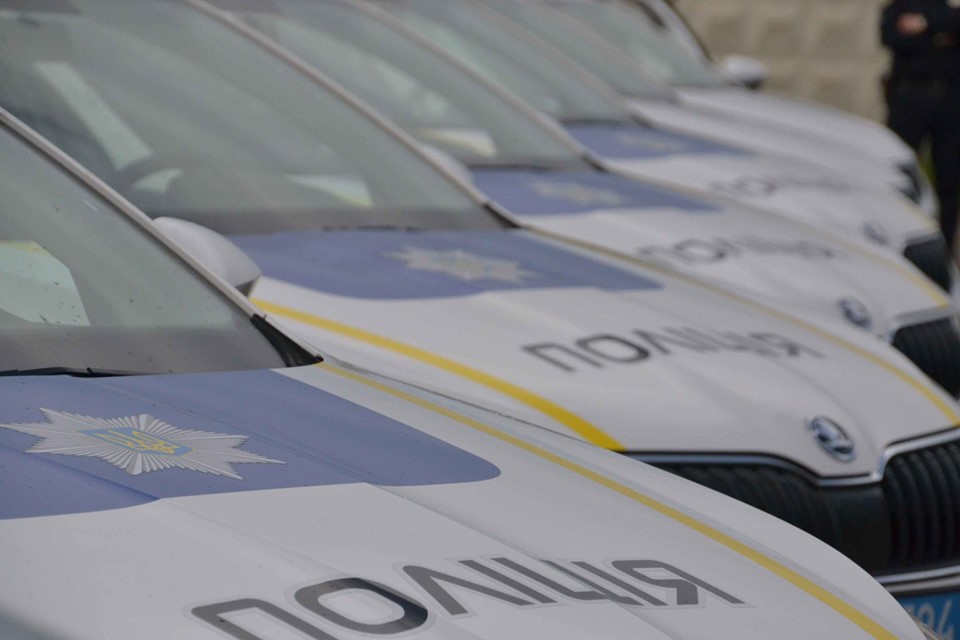 Львовская полиция получила новые автомобили