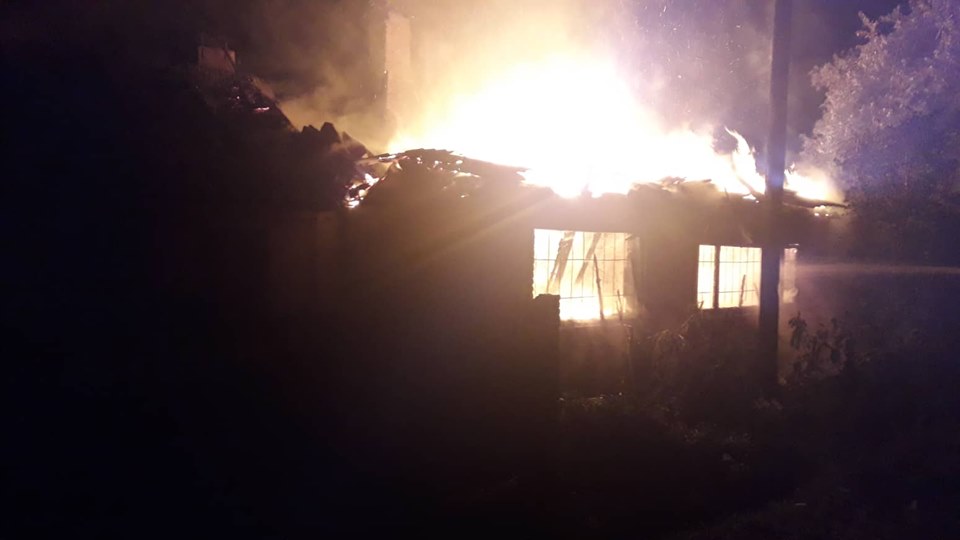 В Сокальском районе на пожаре погиб человек