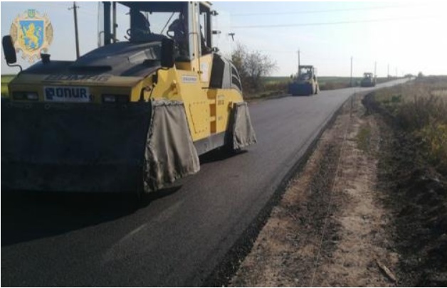 В Городокском районе отремонтировали дорогу