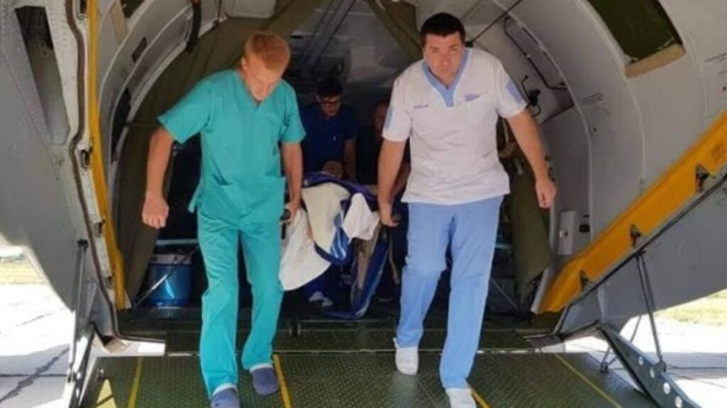 В львовский госпиталь привезли девять бойцов