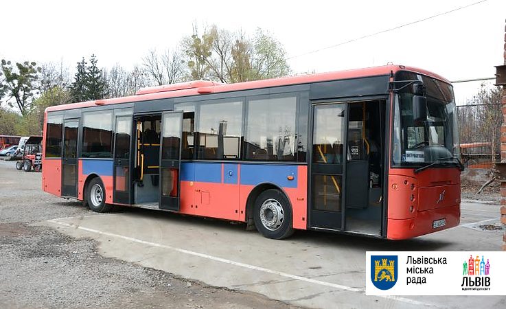 На маршрутах Львова будут курсировать автобусы Volvo