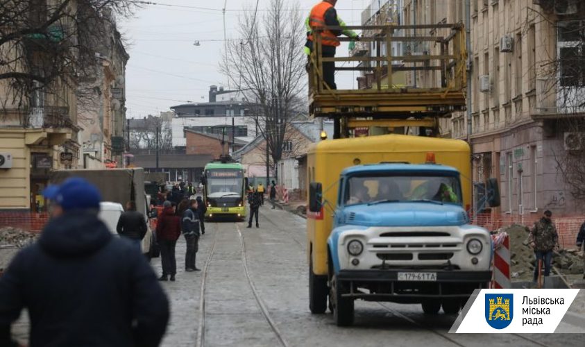 Во Львове окрывают улицу, закрытую больше года назад