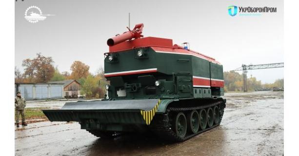 Львівський бронетанковий завод модернізував партію пожежних танків