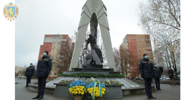 На Львівщині вшанували учасників ліквідації наслідків аварії на Чорнобильській АЕС