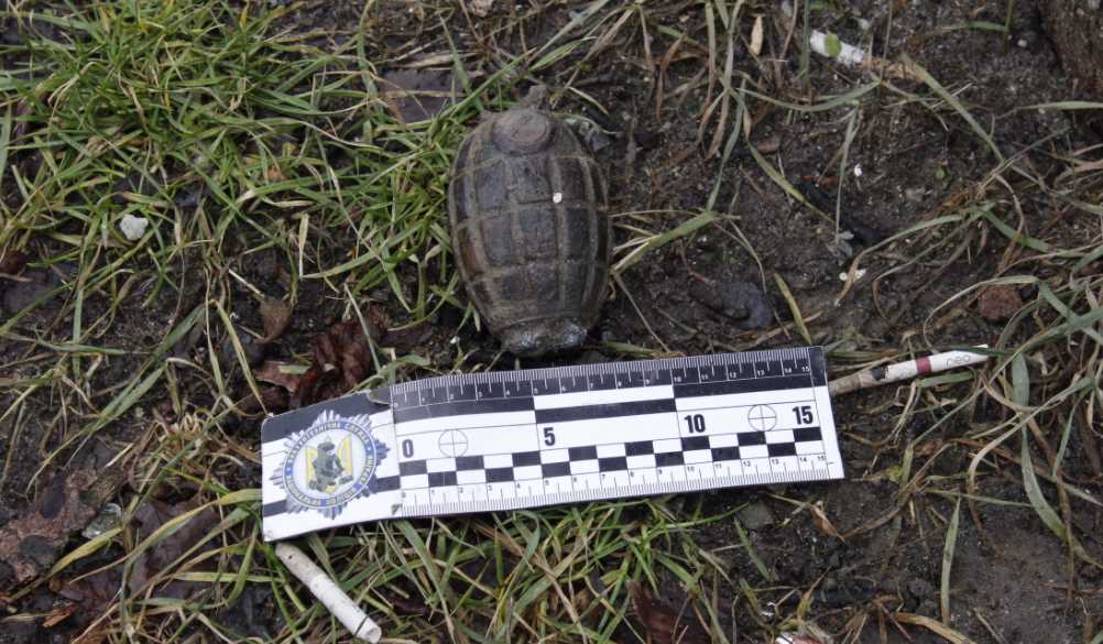 У Львові виявлено та знищено ручну гранату