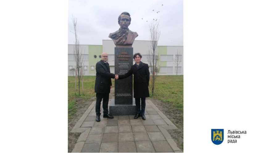 У Сербії встановили погруддя Тараса Шевченка, яке діаспорі подарував Львів