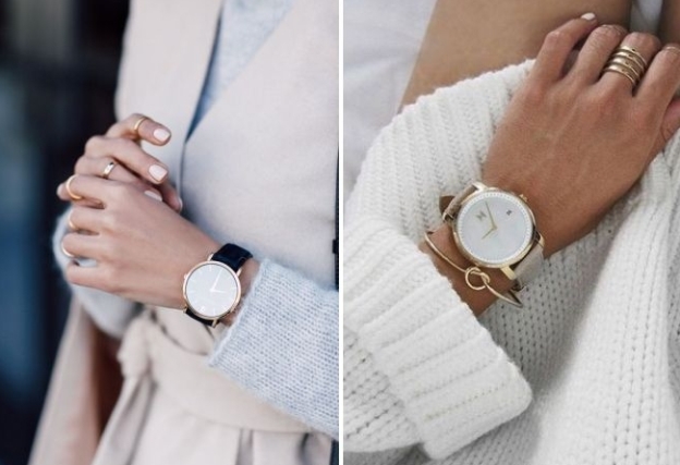Как правильно сочетать женские часы с украшениями?