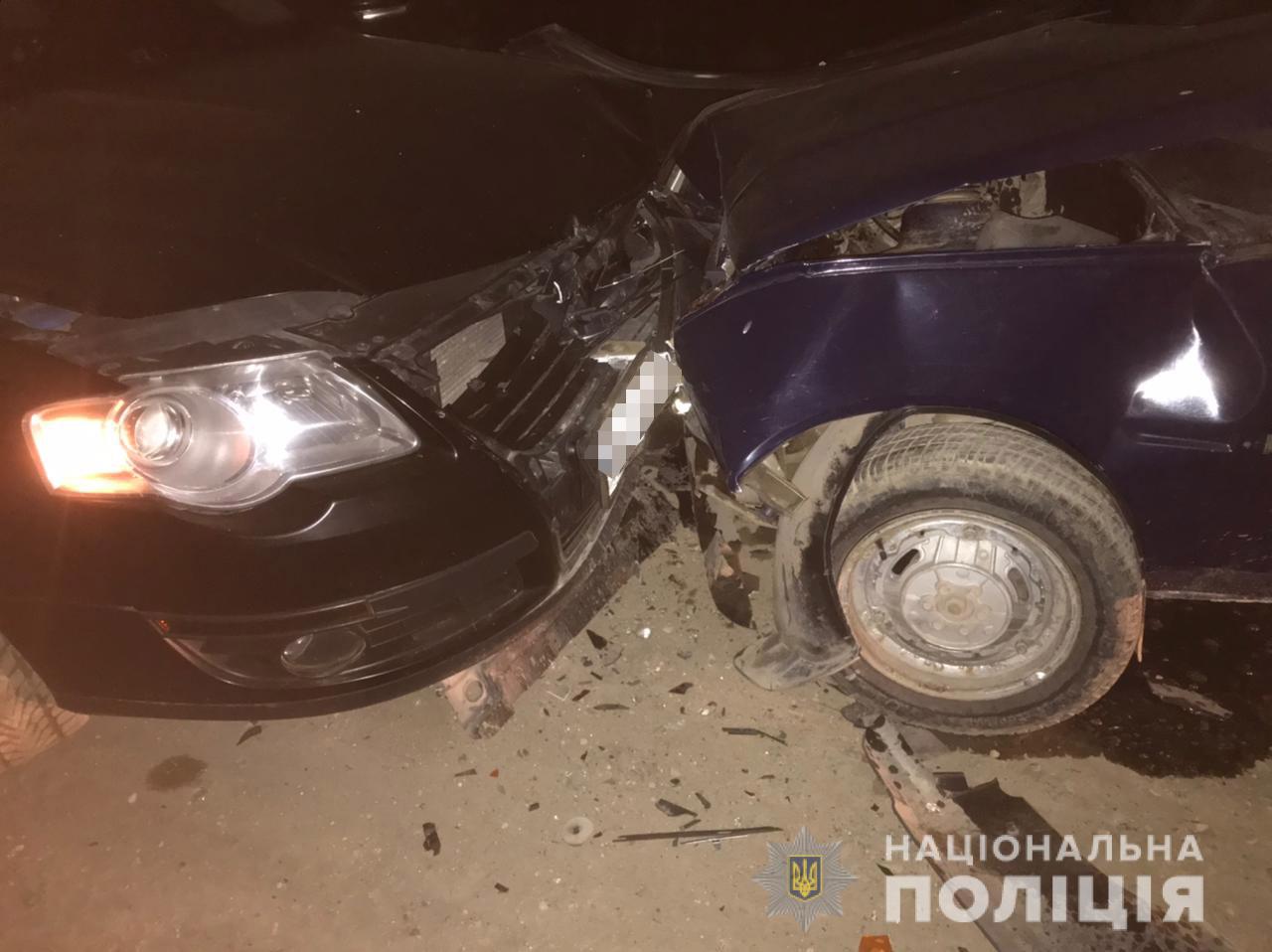 На Львівщині зіткнулись «Пасат» та «Славута» - обидва водії перебували у нетверезому стані
