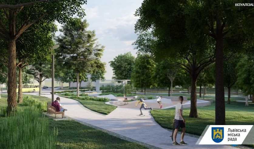 На вул. Зеленій планують облаштувати громадський простір зі скейт-зоною 