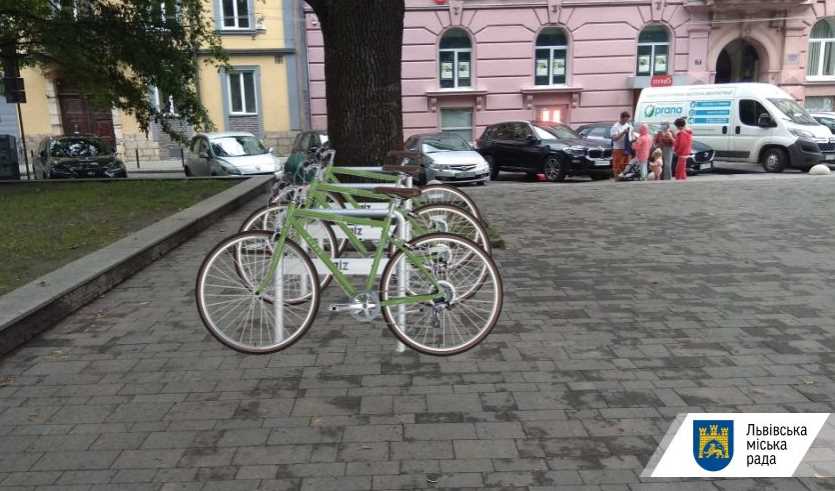 У Львові встановлять нові велопаркінги до Європейського тижня мобільності